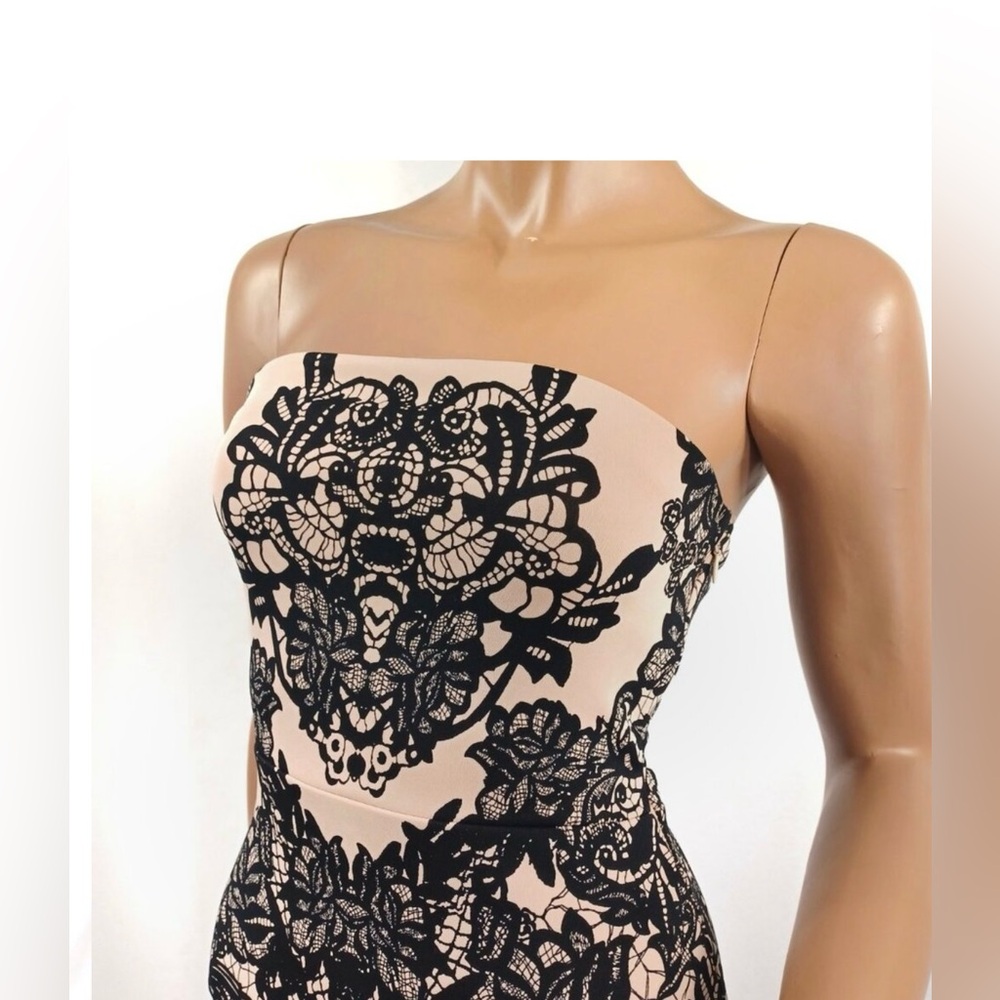 Elegant Black Lace Dress - Picture 5 of 7